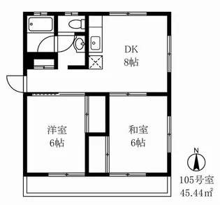 東京都杉並区上荻2【マンション】の間取り