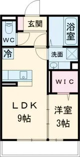 エトワル【1階】の間取り