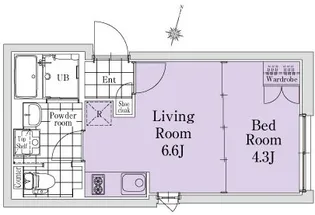 SOU祐天寺【2階】の間取り