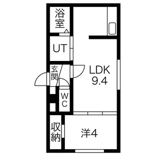 HOPE S9W9【4階】の間取り