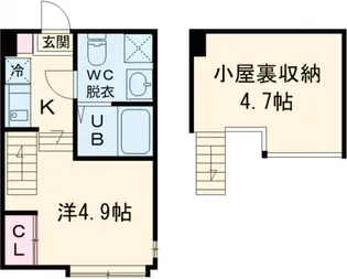 ハーモニーテラス足立VII【2階】の間取り