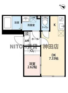 東京都中央区日本橋蛎殻町1【マンション】の間取り
