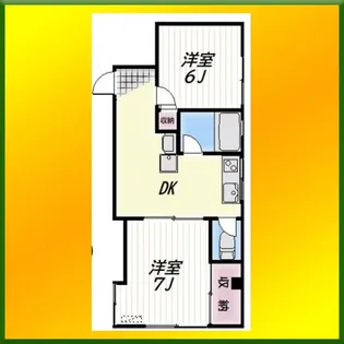 FRED【2階】の間取り