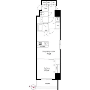 グレイス綾瀬【2階】の間取り
