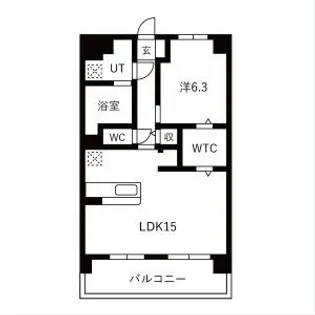 Y&M 祇園【3階】の間取り