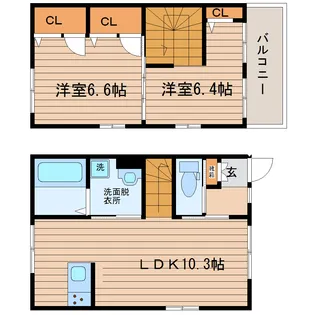 アンバーウィローの間取り