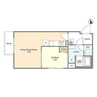 東京都墨田区押上1【マンション】の間取り