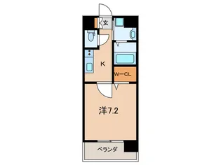 エリオスコート小倉【11階】の間取り