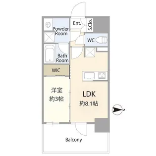 ネベル赤羽(0005528)【2階】の間取り