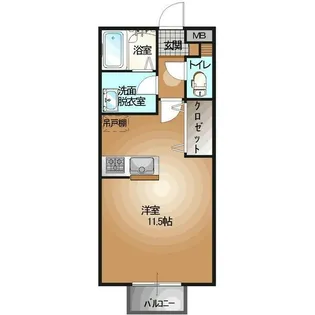 S-designコートI【2階】の間取り