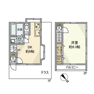 千葉県市川市富浜2【一戸建】の間取り