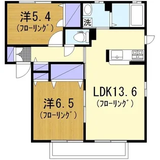 クリア【1階】の間取り
