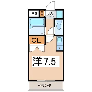 Acclimate【2階】の間取り