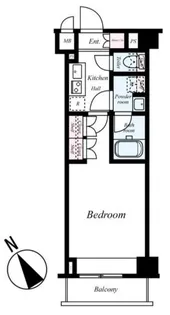 ルーブル東矢口【2階】の間取り