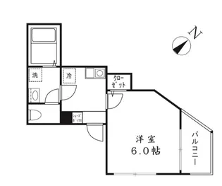 Meldia戸田【2階】の間取り