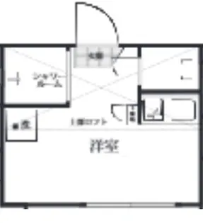 ロンジェスマン三宿【2階】の間取り