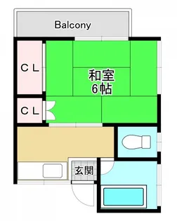 加藤荘【2階】の間取り