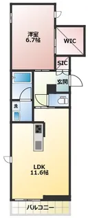 PREVER【2階】の間取り