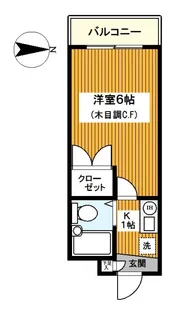 ドルフィン新杉田【3階】の間取り