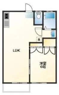 セイシェルハイム3【1階】の間取り