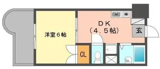 メゾン石原【2階】の間取り