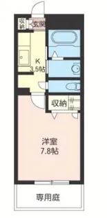 グランドソレーユ壱番館(シャーメゾン)【1階】の間取り