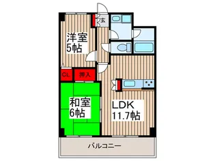 ビエラコート南浦和【3階】の間取り