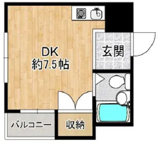 コートAU【3階】の間取り