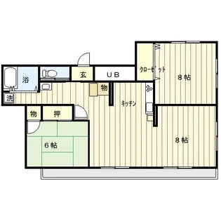 マルベリープレーンハイツ【5階】の間取り