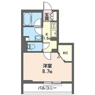 アルバリーニョ日吉B【2階】の間取り