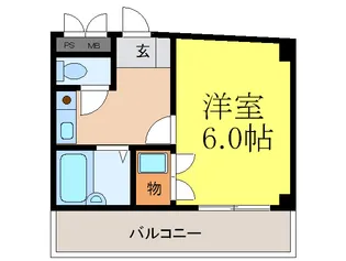 ファインコート江坂の間取り