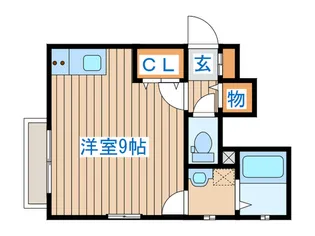 casa薬師堂A棟【1階】の間取り