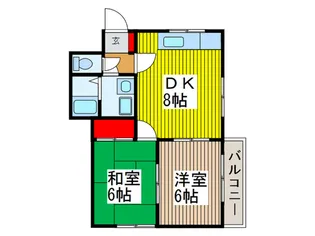 ニューハイツの間取り