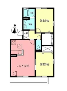 コンチェルトIII【3階】の間取り