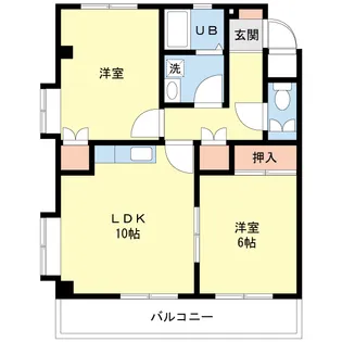 ガーデンヒルズ【3階】の間取り
