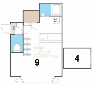 ルミエールリラ【2階】の間取り