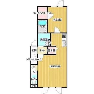 ライジングステージI【1階】の間取り