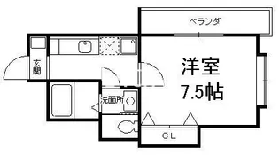 メゾン・ファイン【5階】の間取り