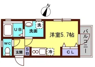 ファーストホーム吉野町【3階】の間取り