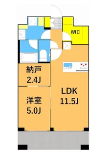 Iris西大井【1階】の間取り