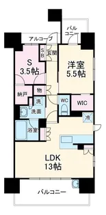 プレサンスロジェ名駅南【3階】の間取り