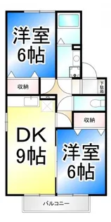 アドバンス21【2階】の間取り