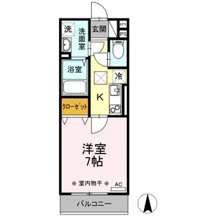 セジュール II【1階】の間取り