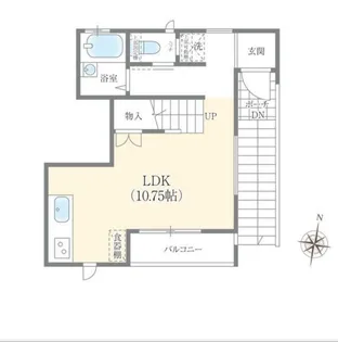 シズカテラス【2階】の間取り