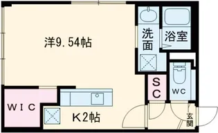ブランコ新札幌【5階】の間取り