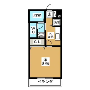 マンション風香【2階】の間取り