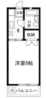 カトウコーポ【2階】の間取り