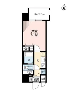 サヴォイフェアリー・パーク【9階】の間取り
