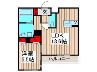 Aimable【3階】の間取り