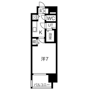 メインステージ名古屋ノースマーク【8階】の間取り